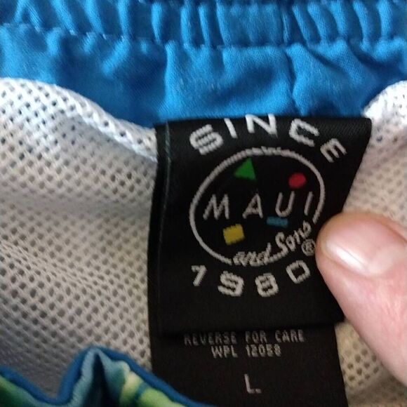 Maui and Sons Swimsuit, Large, Tye dyed look - Picture 5 of 6